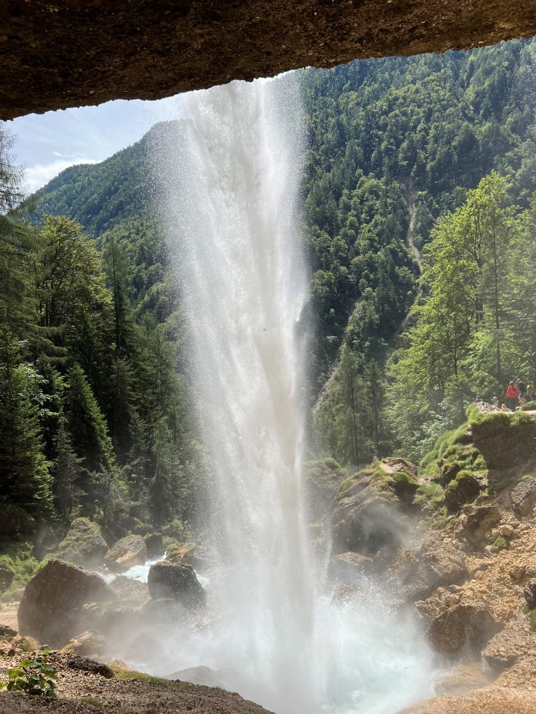 Radovna_River_Excursion_3_Peričnik Waterfall_From the backstage